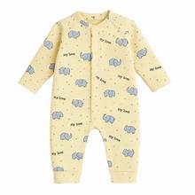 A toddler thing Organic Muslin Dyed Sleepsuit | Full Sleeves | Full Cover Dress | Top & Pants | Night Suit for Boys & Girls | Sleepwear Baby Products | Night Wear Rompers