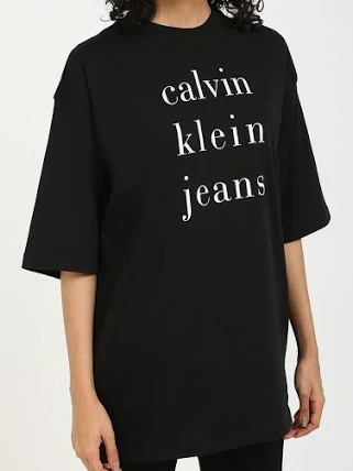 Calvin Klein Jeans Women's Solid Relaxed Fit T-Shirt