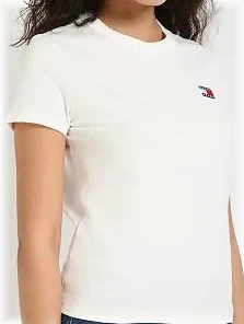 Tommy Hilfiger Women's Solid Regular Fit T-Shirt