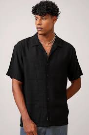 Locomotive Men's Solid Relaxed Fit Shirt