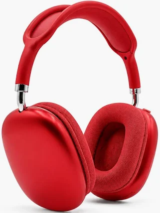P9 Wireless Over-Ear Bluetooth Headphones (Red)