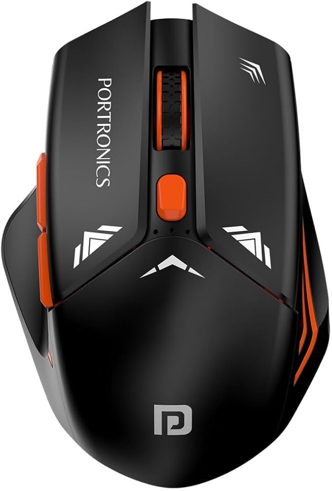 Portronics Vader Pro Wireless Gaming Mouse: High-Precision DPI & Ergonomic Design