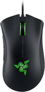 Razer DeathAdder Essential Wired Gaming Mouse - 6400 DPI Sensor, Black
