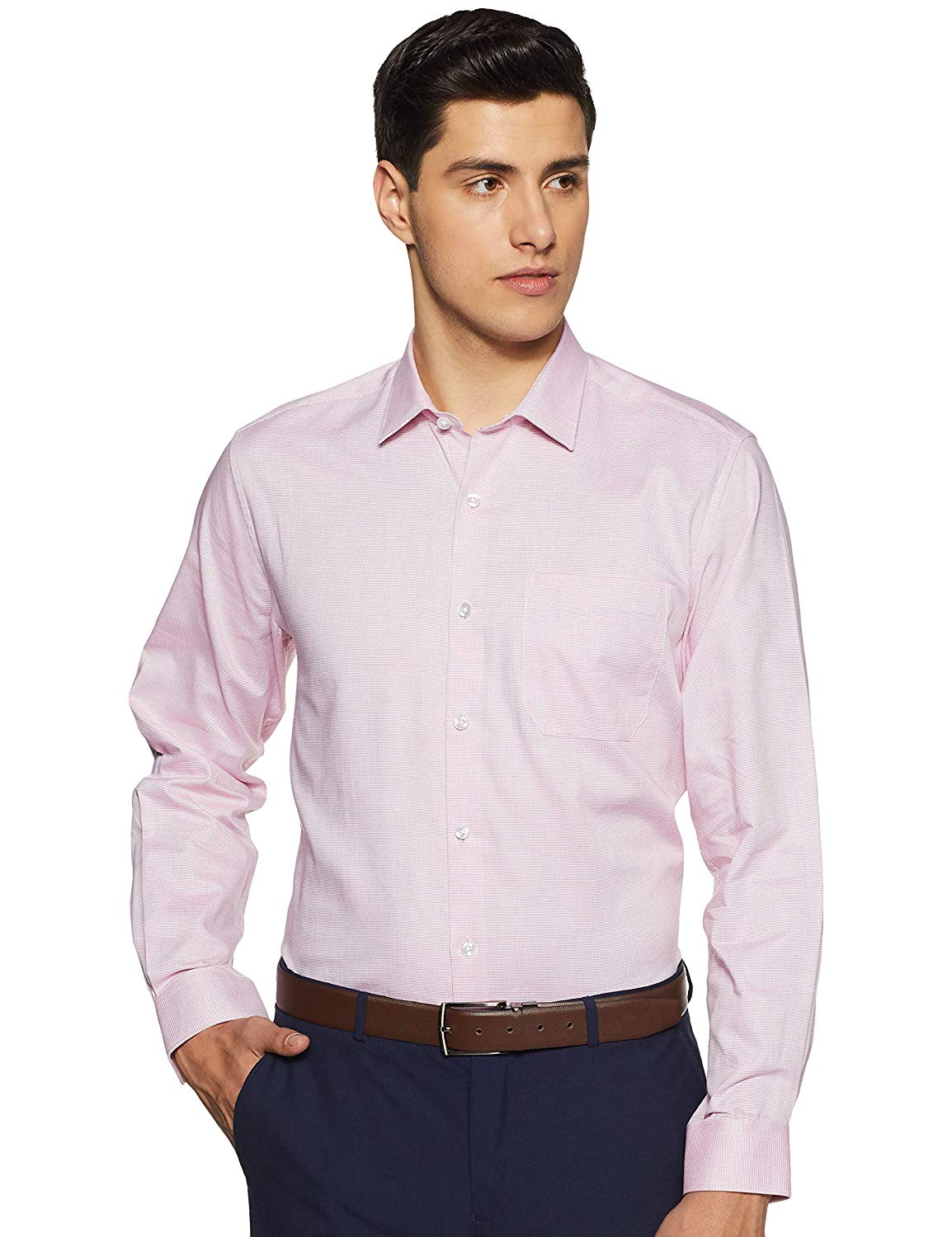 Louis Philippe Men's Slim Shirt