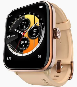 Noise ColorFit Pro 4 Alpha Smart Watch (Rose Pink) - Bluetooth Calling, AMOLED Display