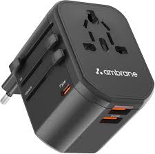 Ceptics 65W Universal Travel Adapter for Laptops & Phones