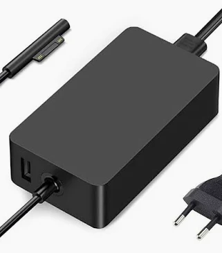 Maxelon 65W Surface Pro/Laptop/Book/Go Charger - Black
