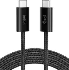 Belkin 240W USB-C Braided Charge Cable (6.6ft / 2m)