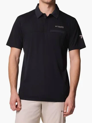 Columbia Men Omni-Freeze Cirque River Pro Hiking and Trekking Polo Tshirt