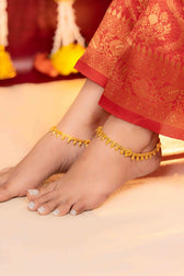 Suhani Gold Payal. ( Set of 2)