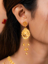 Varnika gold necklace set - Image 2