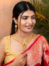 Varnika gold necklace set - Image 3