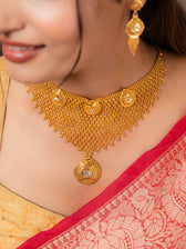Yuvanshi gold necklace set - Image 2