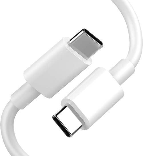 Type-C to Type-C Cable for Xiaomi Redmi Note 11 (China) Original USB Data & Charging Cable PD Dash WRAP Fast Charging 60W High Speed Rapid Fast Turbo QC 3.0 Charging Cable (White, 4Amp, SZ.F2)