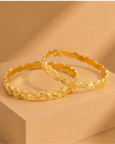 Vidhi Bangle. (Gold)