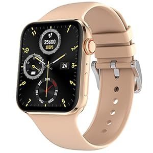 Fire-Boltt ARC 49.8mm (1.96 inch) AMOLED Always On Curved Display Smart Watch, Bluetooth Calling, Wireless Charging, 100+ Sports Modes, Water-Resistant 100+ Cloud Watch Faces (Black)