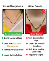Suhana Full Black Beads Mangalsutra