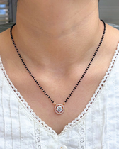 Suhana Full Black Beads Mangalsutra - Image 3