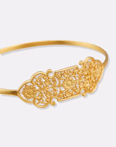 Silver Openable Bangle - Image 2
