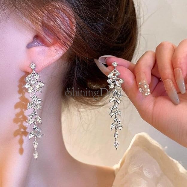 Shining Diva Fashion Latest Stylish Earrings for Women and Girls (14993er) - Image 3