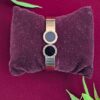 Women Black Stainless Steel Kada Bracelet - Image 2