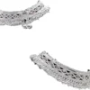 Silver Gola Payal For Women With Jhaalar