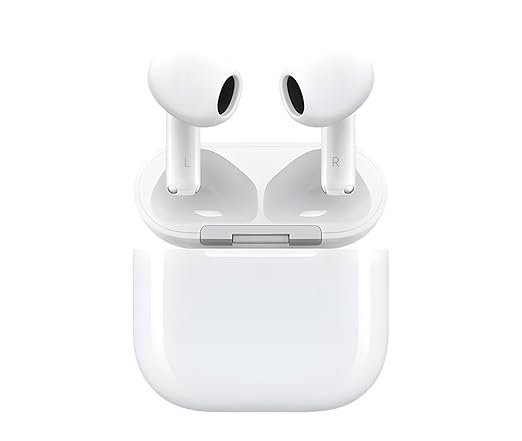 iPhonee Headphones(Generation 4 ANC)Wireless Earbuds,Bluetooth ,H2 Chip,Spatial Audio,Sweat & Water Resistant,USB-C Charging Case,Up to 60 Hours of Battery Life,Effortless Setup for iPhone (4 Gen-ANC)
