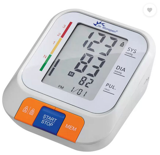 Dr. Morepen BP-15 BPOne Bp Monitor  (White)