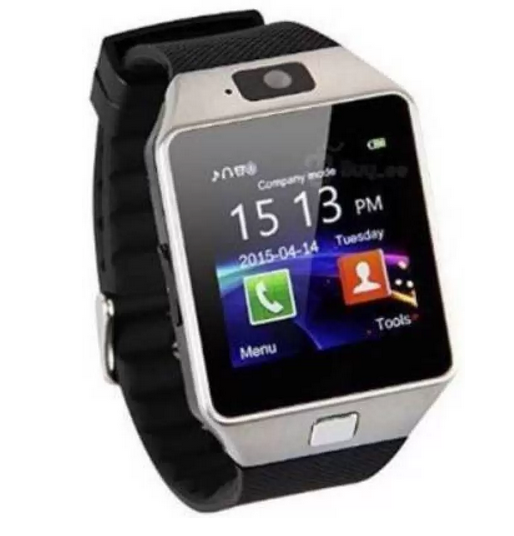 NKL AndroidZ09 SmartWatch Sim Men  (Black Strap, Size : FREE)