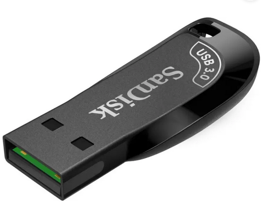 SanDisk Ultra Shift™ USB 3.0 256 GB Pen Drive  (Black)#JustHere