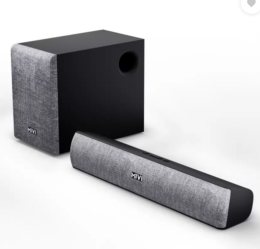 Mivi Fort H30,4000 mAh, 6 Hours Playtime, BT v5.1 30 W Bluetooth Soundbar  (Black, 2.0 Channel)
