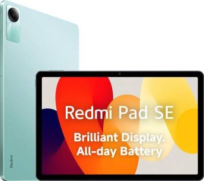 REDMI  Pad SE 6 GB RAM 128 GB ROM 11.0 inch with Wi-Fi Only Tablet (Mint Green)
