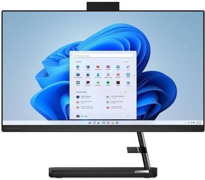 Lenovo IdeaCentre AIO 3 Celeron Dual Core (8 GB DDR4/Windows 11 Home/22 Inch Screen/IdeaCentre AIO 3 22IAP7)??(Black)