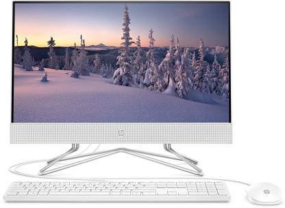 HP HP All-in-One 22-dd Celeron Dual Core (8 GB DDR4/500 GB/512 GB SSD/Windows 11 Home/21.5 Inch Screen/22-dd2986in) with MS Office??(White)