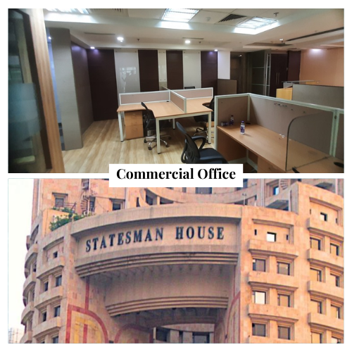 Premium 1000 Sq. Ft. Commercial Office Space at Statesman House, Barakhamba Road