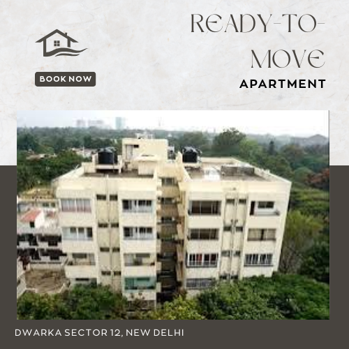 Luxury 3 BHK Ready-to-Move Apartment in Dwarka Sector 12, New Delhi